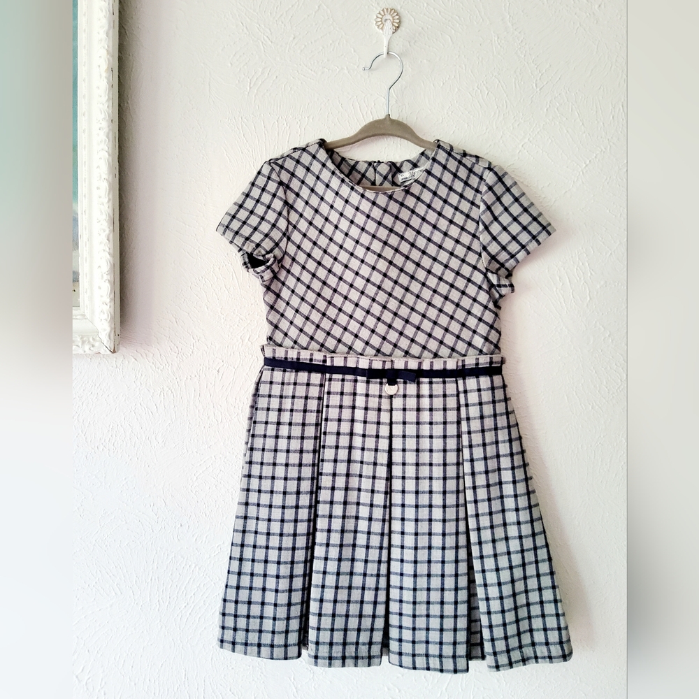 MAYORAL Classic Checkered Kids Dress